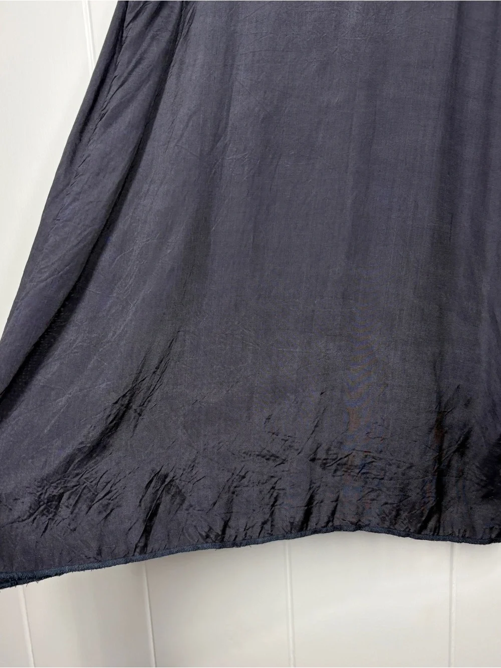 Free People Women’s Raw Edge Frayed Cami Size Small Navy Blue